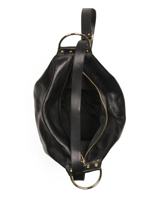 MARINO ORLANDI Made In Italy Leather Sling Backpack 3