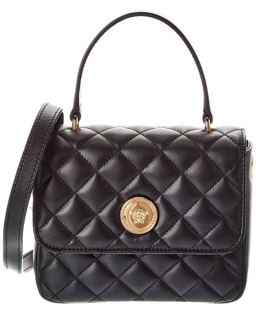 Versace Medusa Quilted Leather Shoulder Bag 1