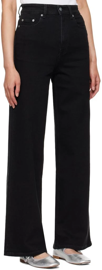 Ganni Black Washed Andi Jeans 2