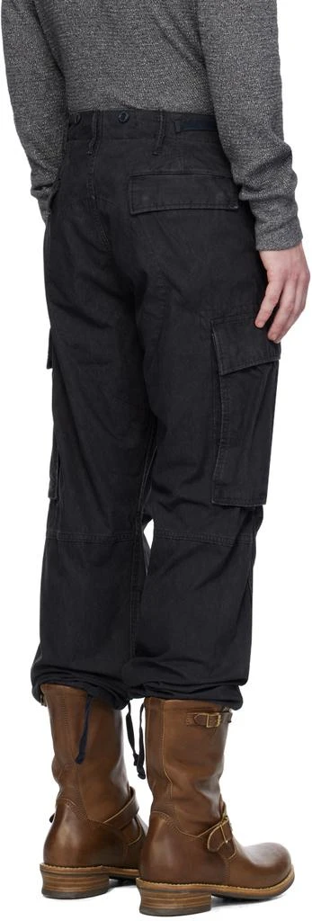 RRL Black Surplus Cargo Pants 3
