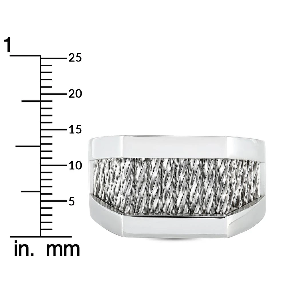 Charriol Forever Stainless Steel Ring 6