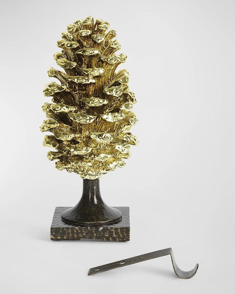 Michael Aram Pine Cone Stocking Holder 5