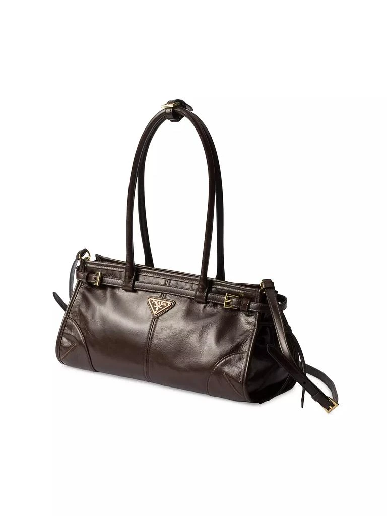 Prada Bonnie Medium Leather Top Handbag 3