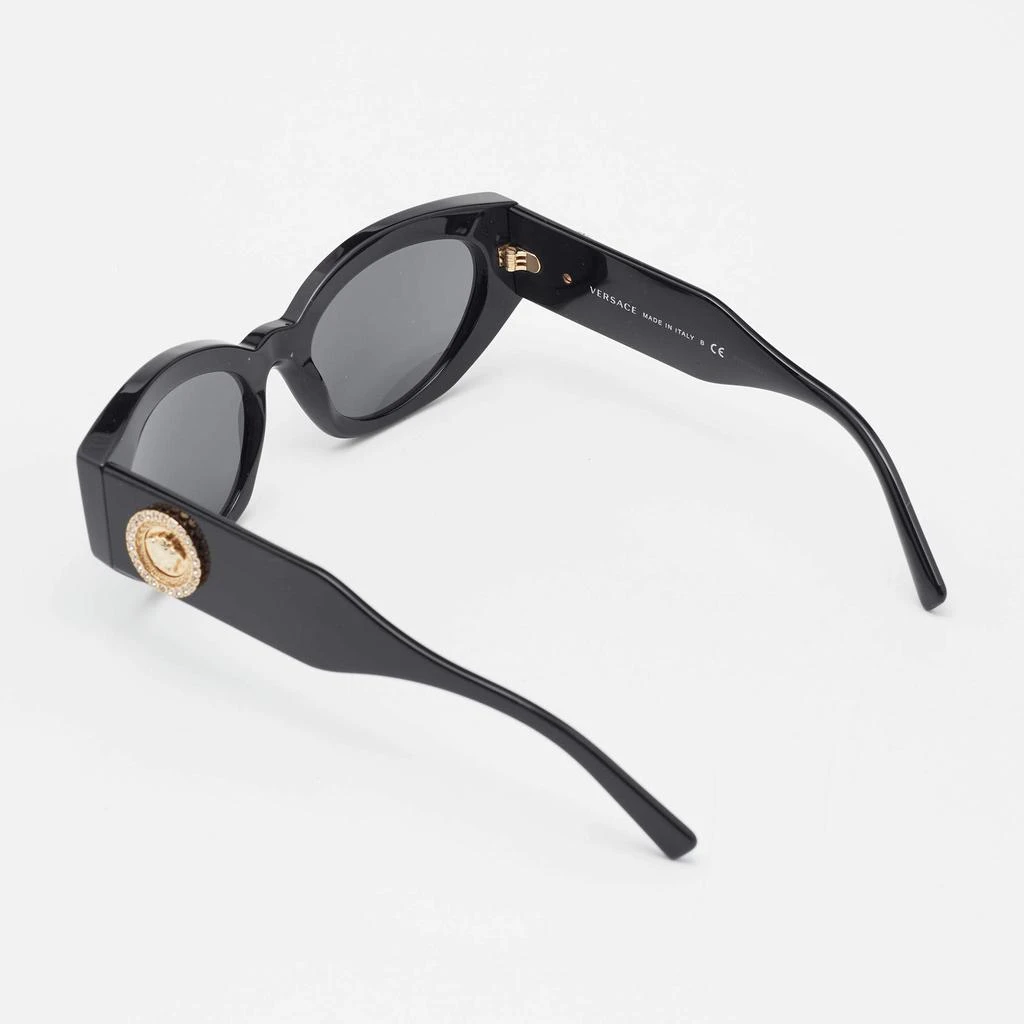 Versace Versace Black MOD. 4376-B Medusa Crystals Cat Eye Sunglasses 2