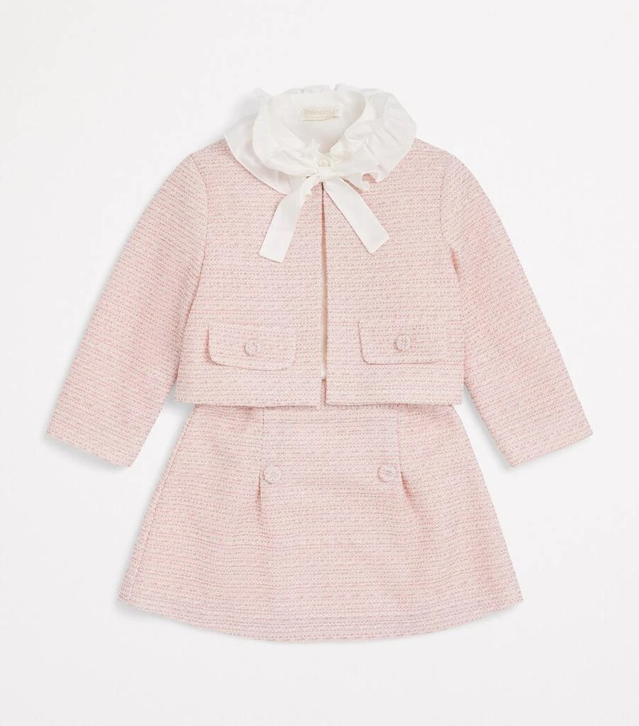 Bimbalo Tweed Jacket, Skirt and Shirt Set (2-3 Years) 3