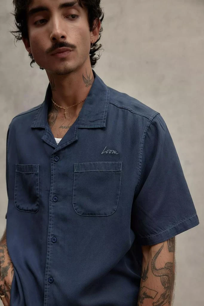 Loom Loom Teal Tencel Shirt 2