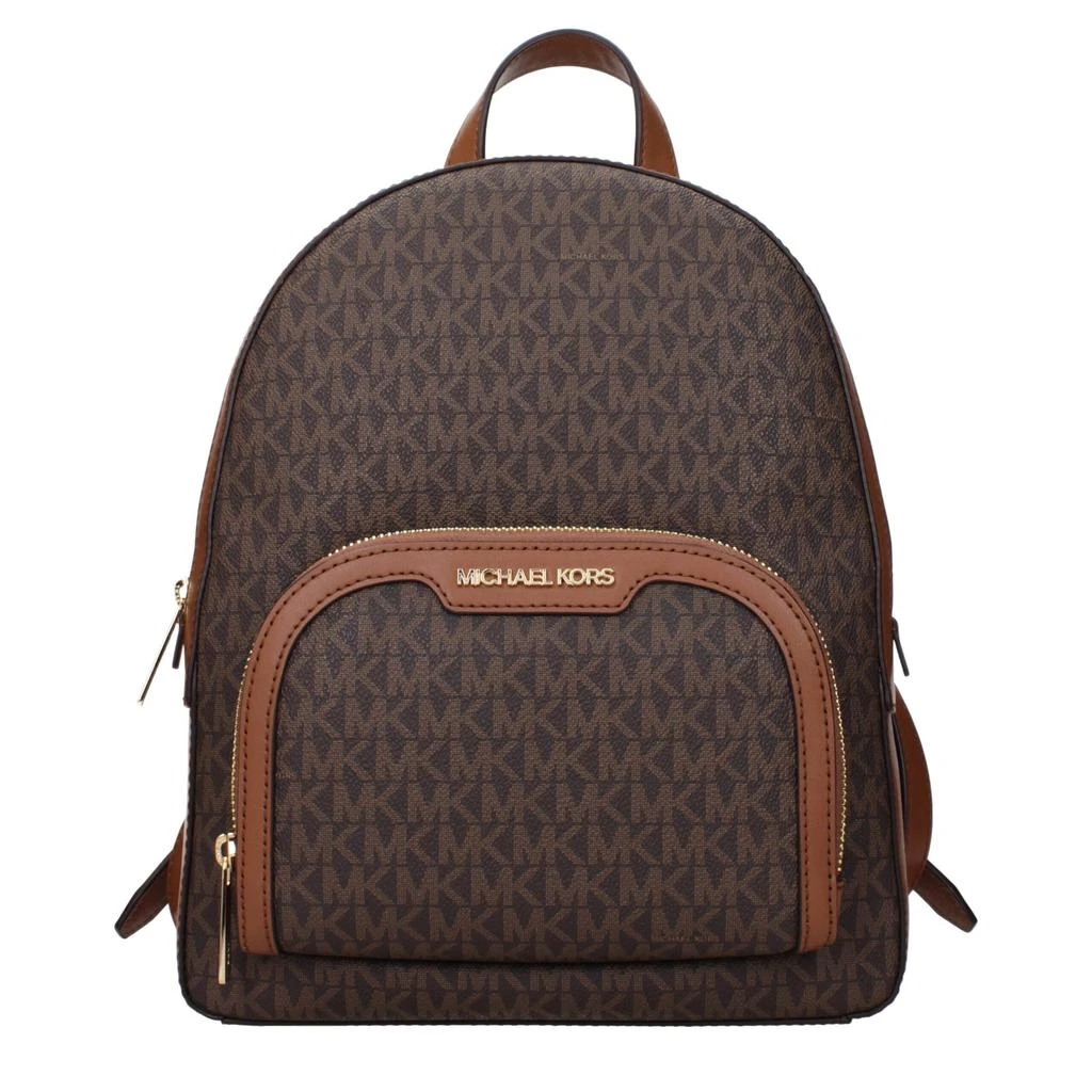 Michael Kors Michael Kors Brown Fabric Backpack 1