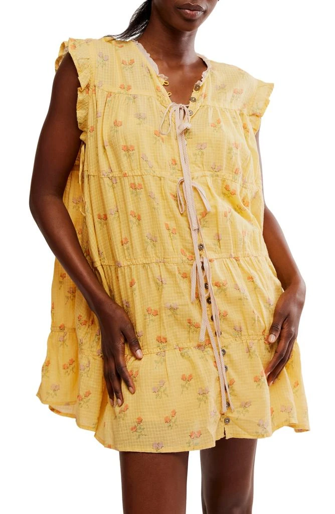 Free People Sundown Print Tunic Dress 5