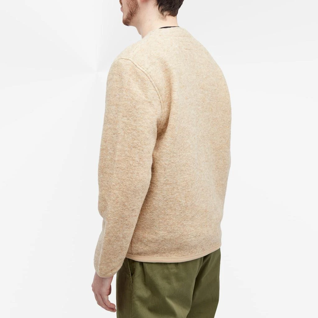 Universal Works Universal Works Wool Fleece Cardigan - END. Exclusive 3