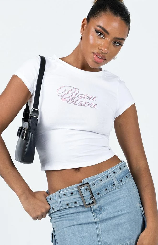 Princess Polly Eco Bisou T-Shirt 1