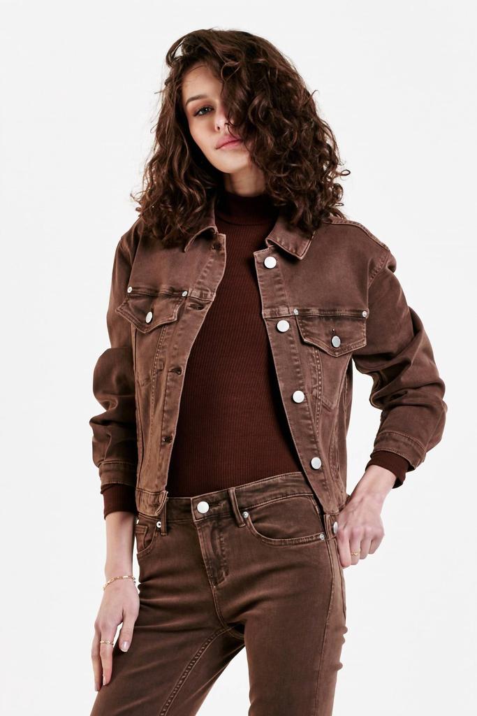 Dear John Denim Jules Jacket In Root Beer