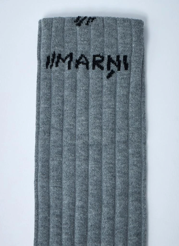 Marni Logo Motif Socks 2