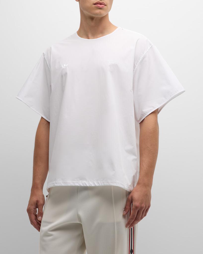 Adidas x Wales Bonner Men's Poplin Drawcord T-Shirt