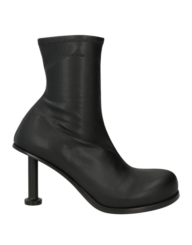 パンプス Balenciaga Black Nappa Leather And Mesh Avenue Ankle Boots Balenciaga Black Nappa Leather And Mesh Avenue Ankle Boots