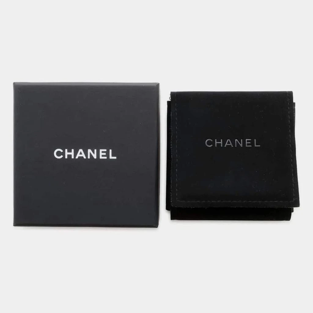 Chanel Chanel Gold Metal Rhinestone CC Logo Brooch 7