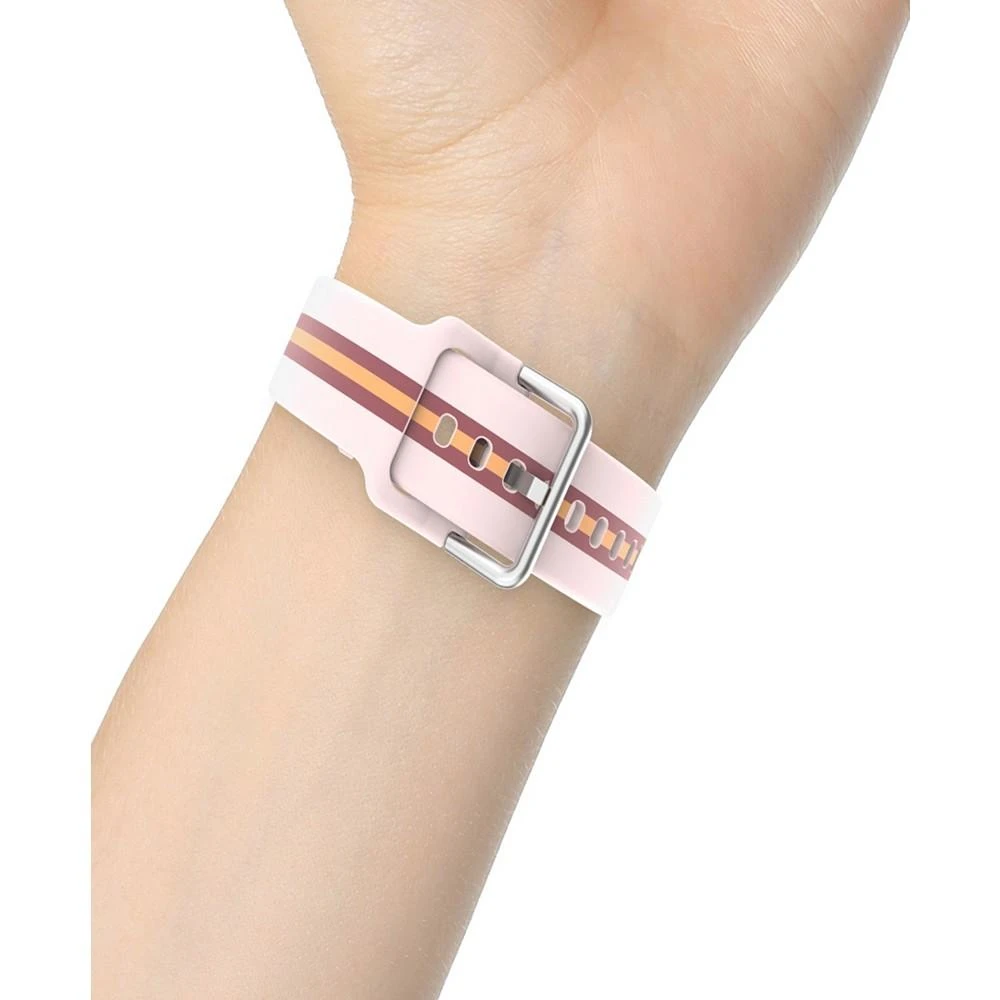 iTouch Unisex Air 4 Blush Striped Silicone Strap 6