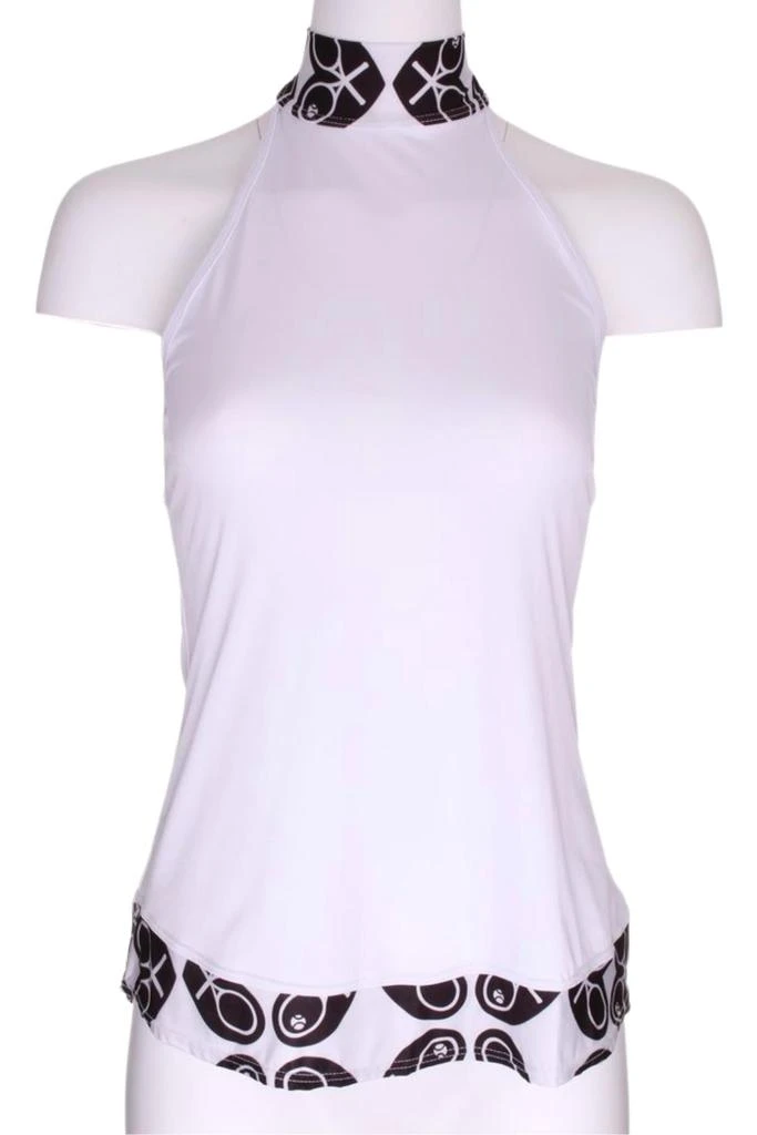 Love Love Tennis Love Love Tennis - Women's Heart Trim Halter Top 1