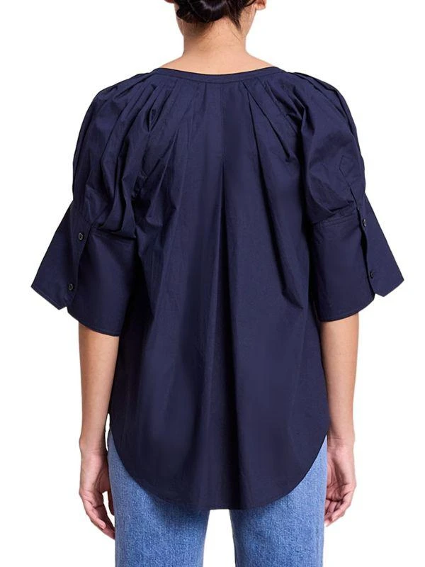 A.L.C. Chloe Pleated Blouse 2