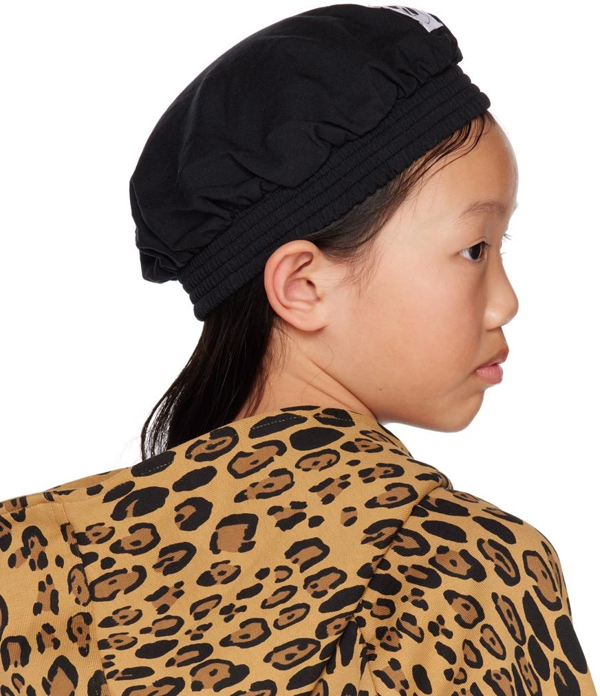 Mini Rodini Baby Black Patch Beret 3