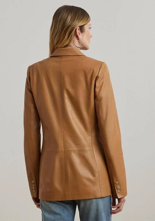 Ralph Lauren Ralph Lauren Double Breasted Lambskin Blazer 3