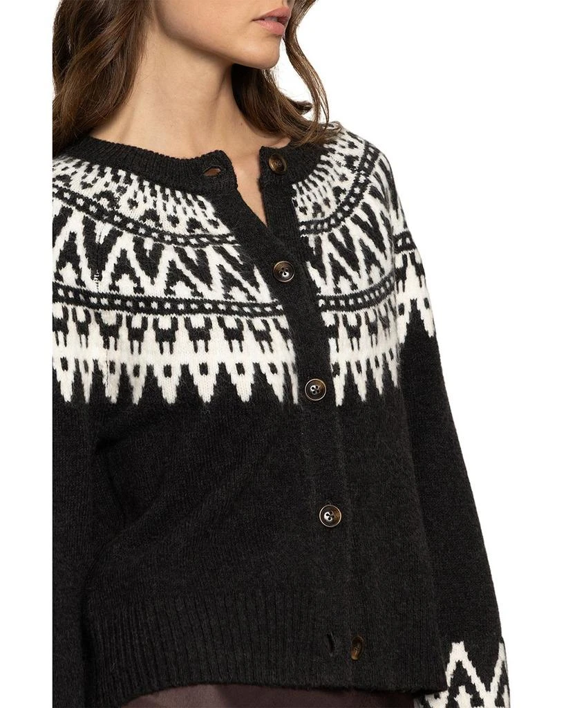 Sanctuary Fairisle Crewneck Cardigan 3