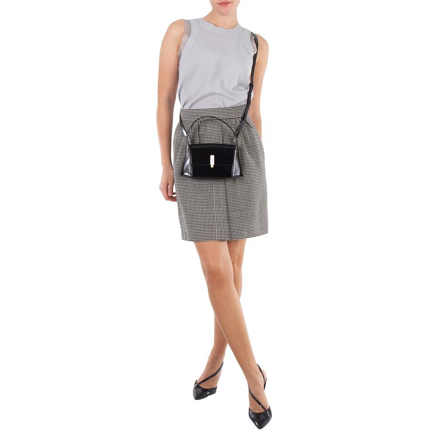 Salvatore Ferragamo Mini Leather Geometric Bag