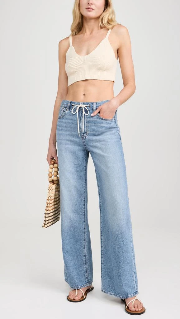 Madewell Superwide-Leg Jeans: Drawstring Edition 4