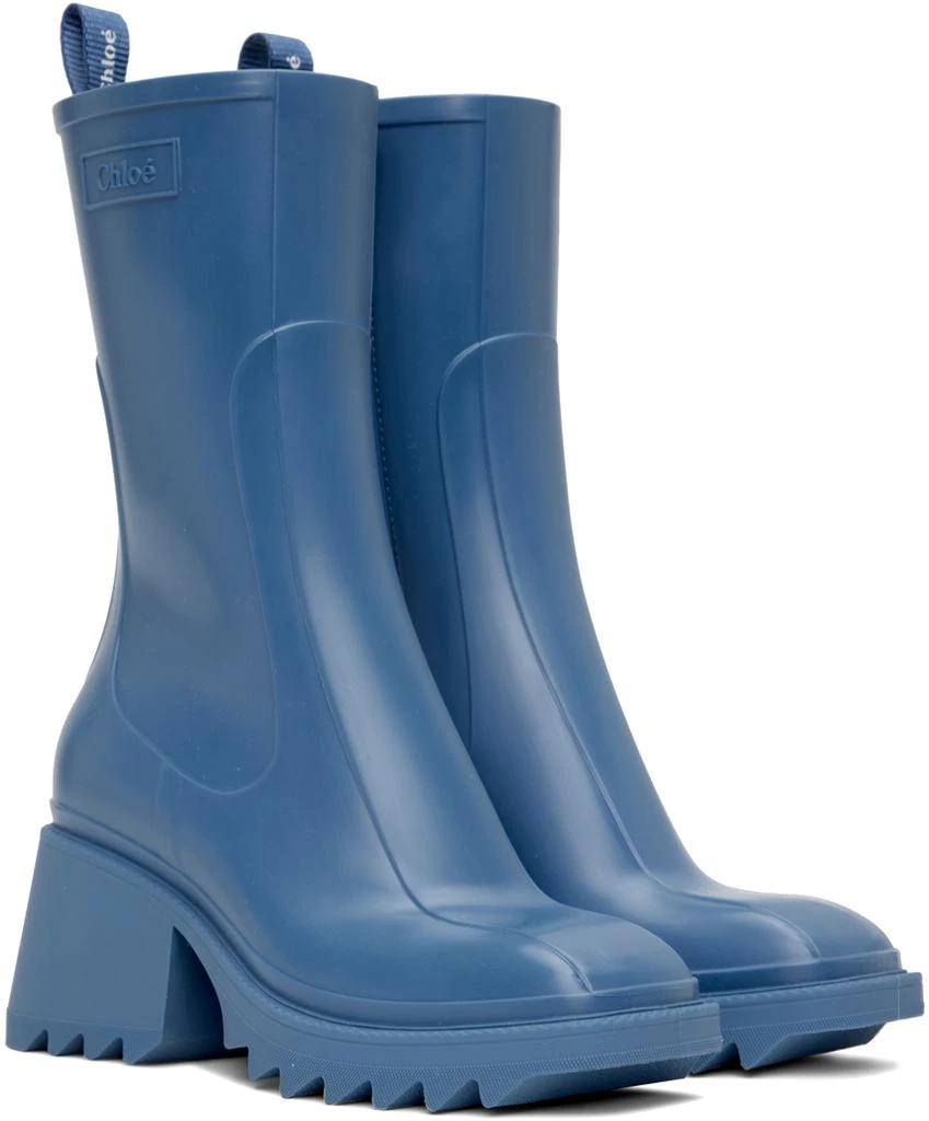 Chloé Blue Betty Boots 4