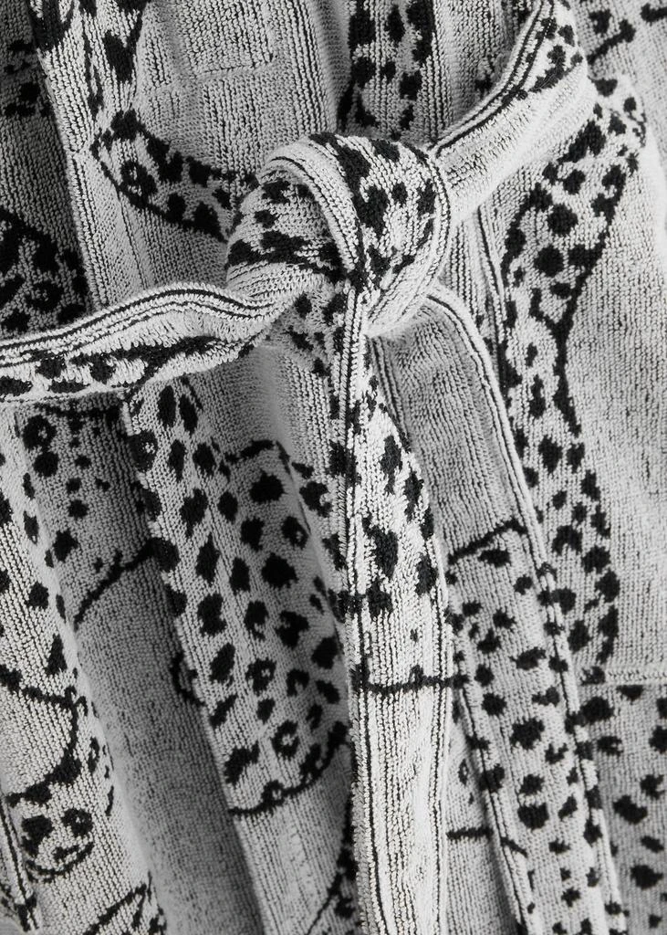 Desmond & Dempsey Jag printed terry-cotton robe 5