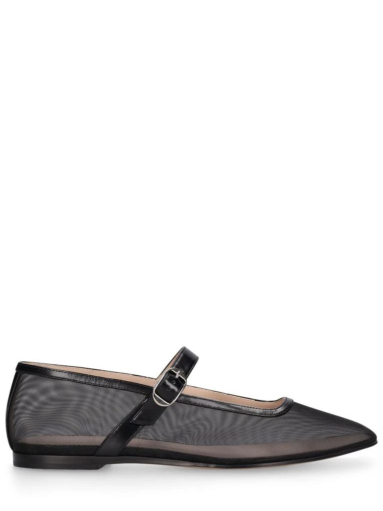 Le Monde beryl 10mm Mary Jane Mesh Ballet Flats 1