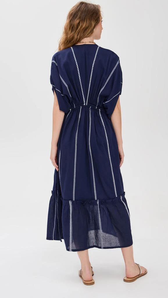 LEMLEM Nunu Plunge Neck Dress 3