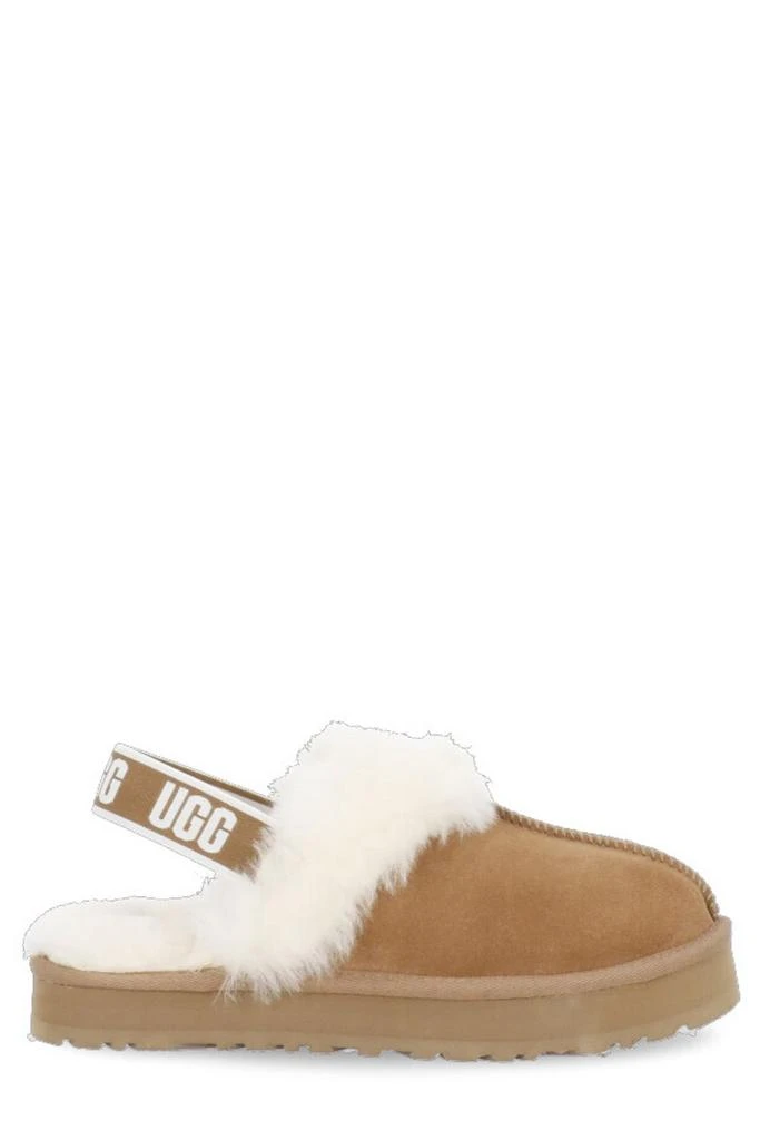 UGG UGG Kids Logo Detailed Round Toe Slippers 1