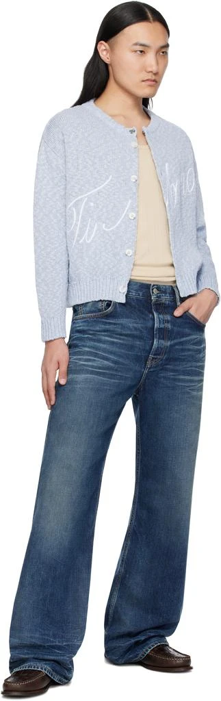 Carne Bollente Blue 'Ti Amo' Cardigan 4