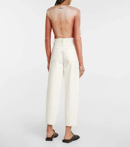 FRAME Ultra High Rise Barrel jeans 3