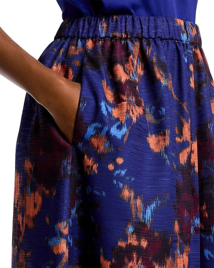 Misook A Line Woven Maxi Skirt 6