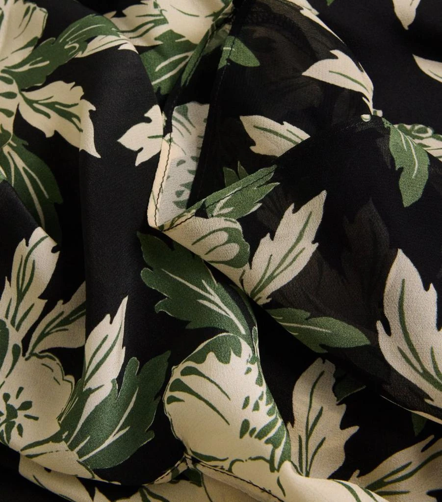 Rixo Hibiscus Print Evie Midi Dress 5
