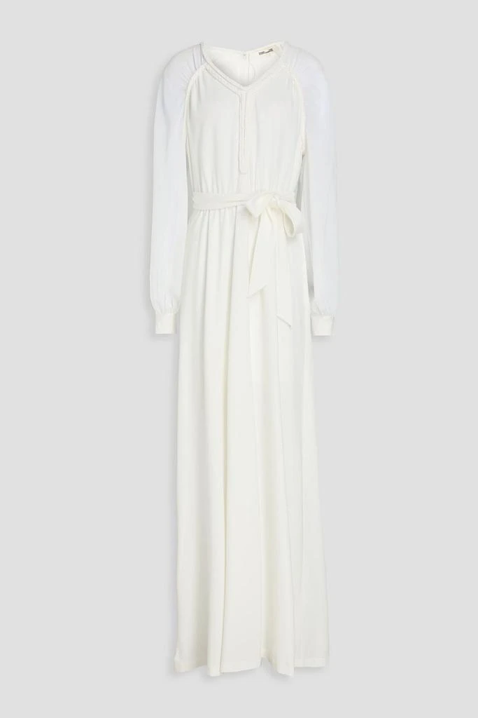 Diane von Furstenberg Karson belted jersey maxi dress