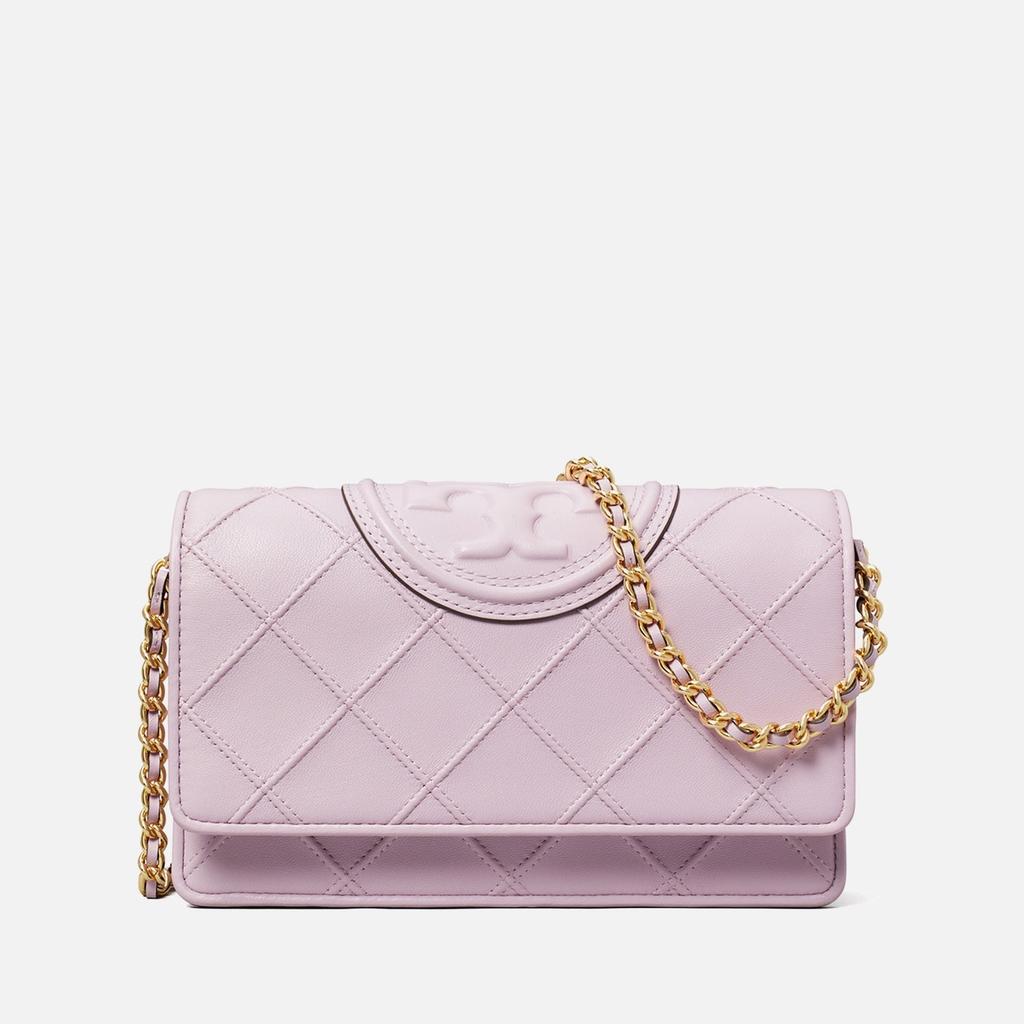 Tory Burch Tory Burch Fleming Soft Leather Chain Wallet