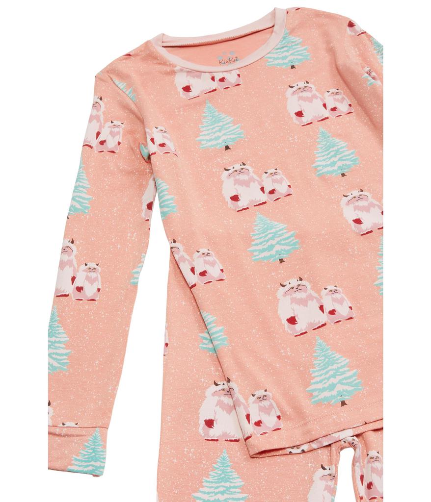 KicKee Pants Print Long Sleeve Pajama Set (Big Kid)