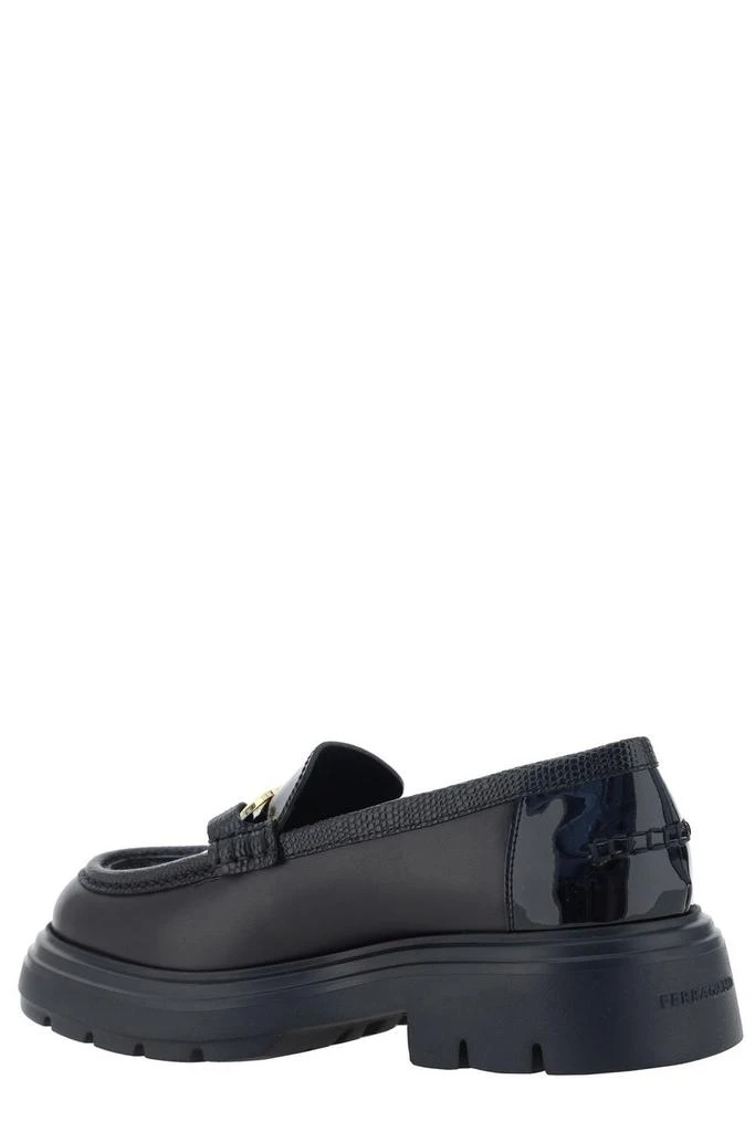 Salvatore Ferragamo Ferragamo Logo-Engraved Mocassins 3