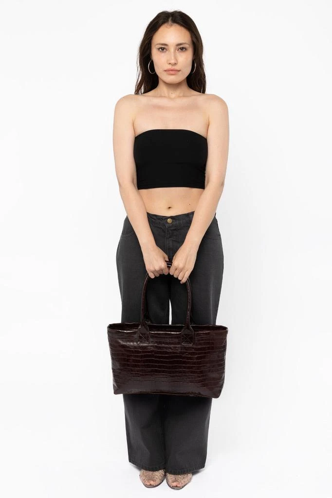 Los Angeles Apparel RLH3493 - Crocodile Weekday Tote Bag 7
