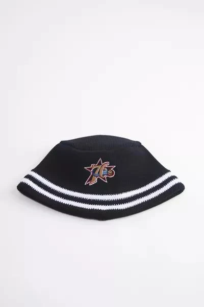 Mitchell & Ness Mitchell & Ness Philadelphia 76ers NBA Knucket Knit Bucket Hat 1
