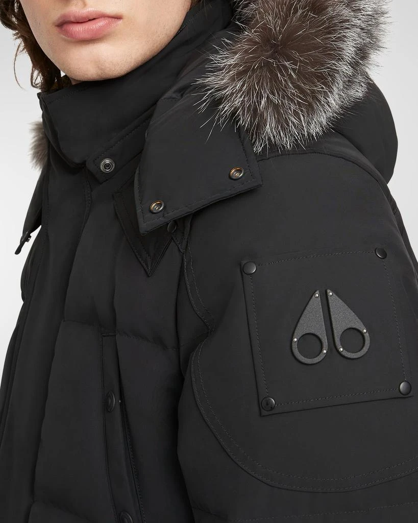 Moose Knuckles Men's Big Ridge Parka with Shearling Hood 4
