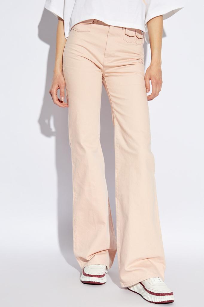 Chloé Chloé High-Waisted Flared Jeans