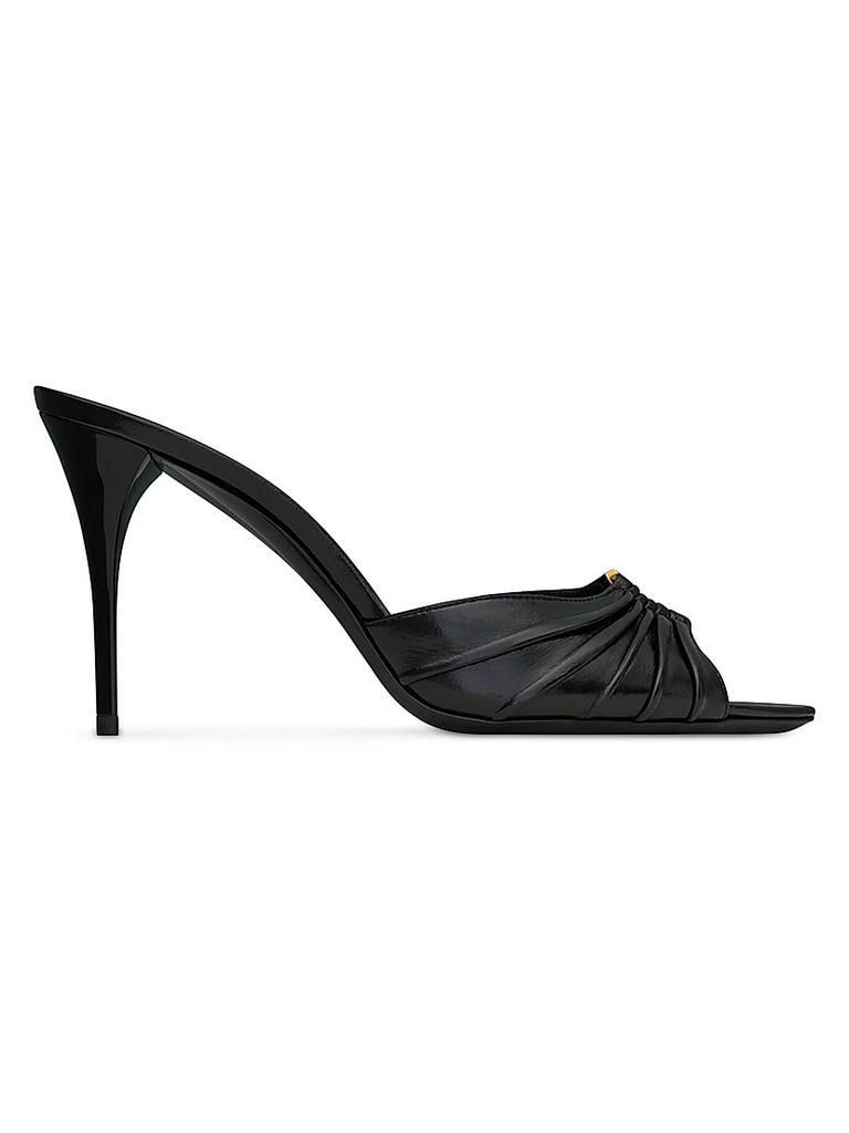 SAINT LAURENT Women Sandals 650986DWE00 1000 Black サンダル