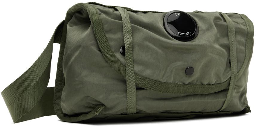 C.P. Company Green Nylon B Waistband Pouch