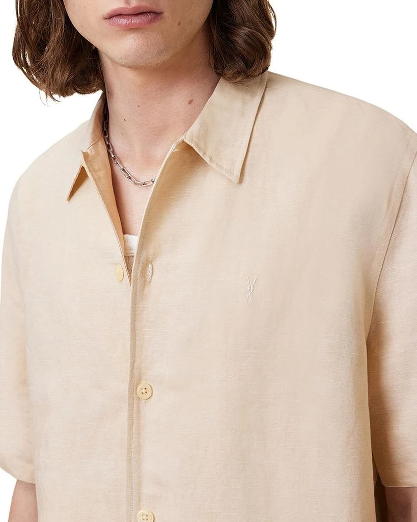 ALL SAINTS Bandol Relaxed Fit Shirt 8