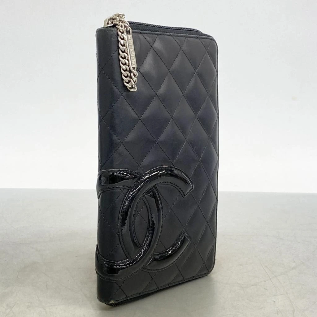 Chanel Leather Long Wallet (Bi-Fold) (Pre-Owned) 2