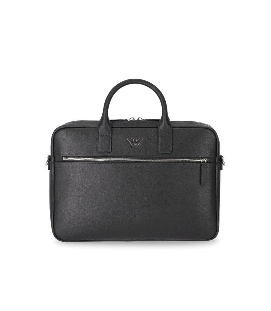 Emporio Armani Business Black Briefcase 1