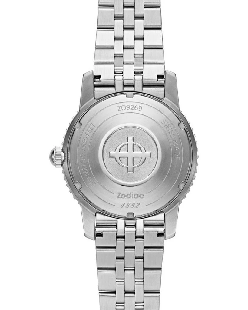 ZODIAC Compression Diver Automatic Stainless Steel Watch, 40mm 4